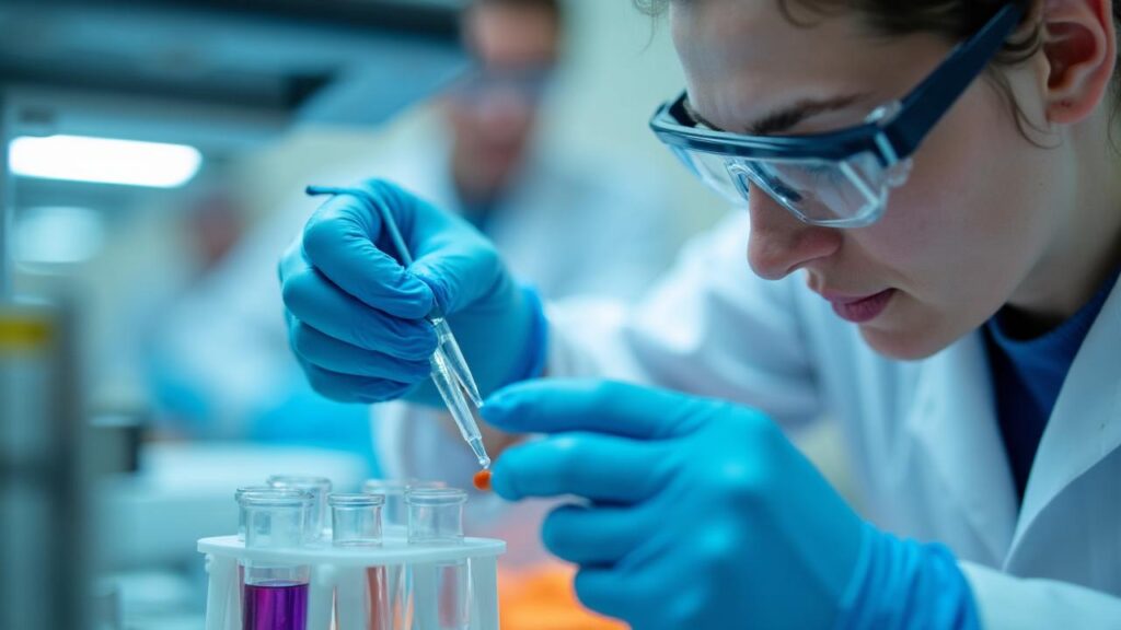 Do powder-free gloves reduce contamination risk?